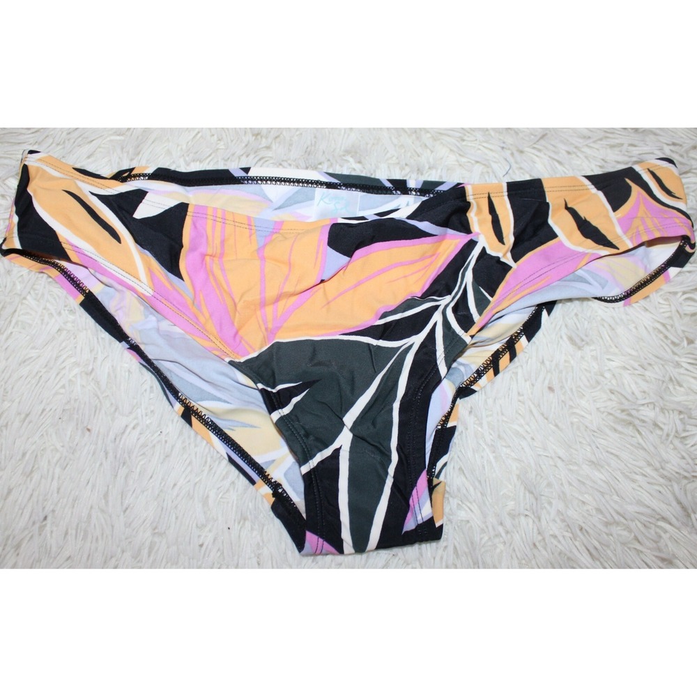 Kona Sol Bikini Bottom Floral Hipster Size XL